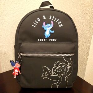 Disney x Primark Lilo and Stitch mini backpack black